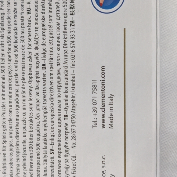 Clementoni High Quality Collection Paris, Eiffel Tower 1000Pc Jigsaw Puzzle - Picture 4 of 4